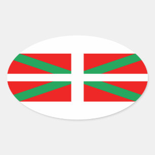Basque Flag sticker "Ikkurina"