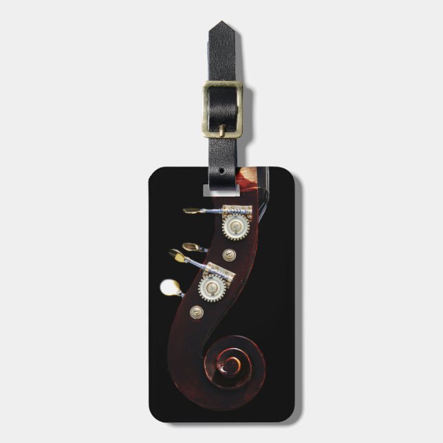 Bass 2 cd ltcna luggage tag (Front Vertical)