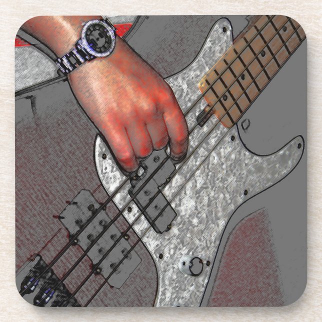 Bass 4 coastercnm coaster (Front)