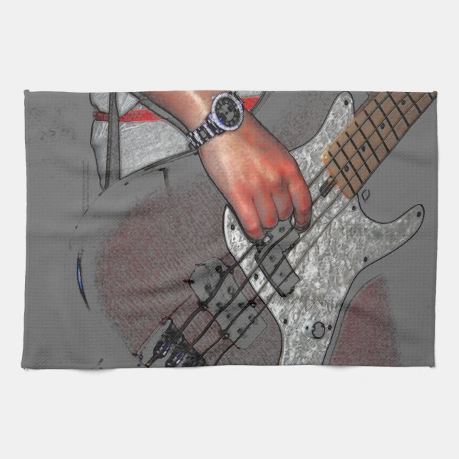Bass 4 ktcnm tea towel (Horizontal)