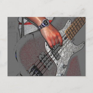 Bass 4 pccnm postcard