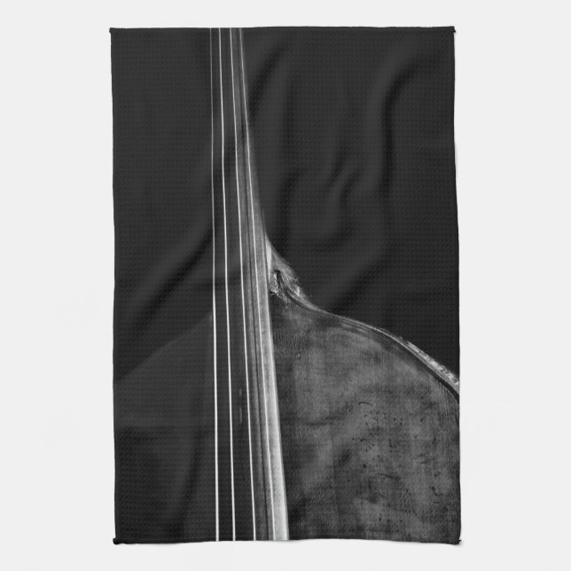 Bass 5 kta tea towel (Vertical)