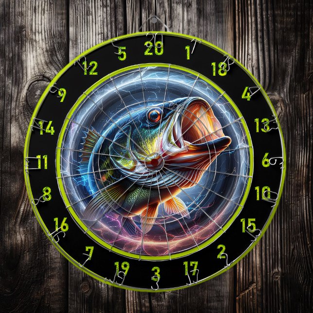 Bass Adventure Captured on Dart Board (Creator Uploaded)