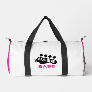 Bass Babe Gift For Bassist Duffle Bag