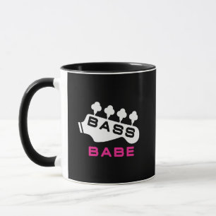 Bass Babe Gift For Bassiste Girl Mug