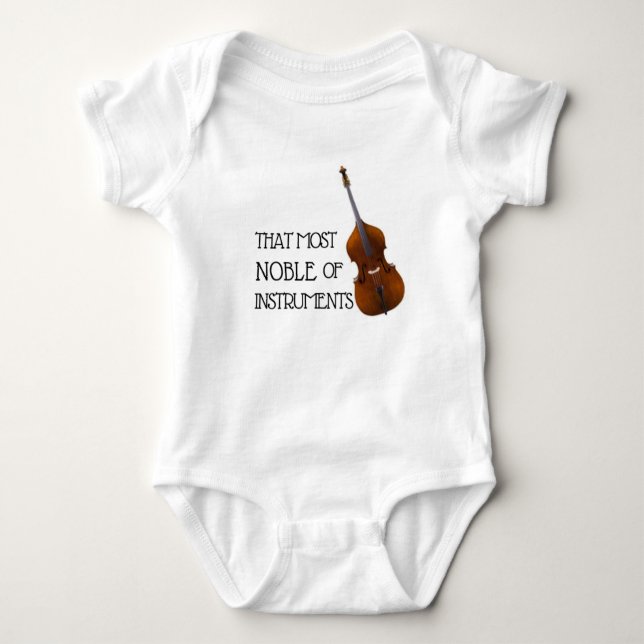 Bass Baby Bodysuit (Front)