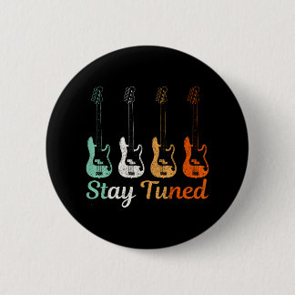 Bass Bassist Bass Guitar Musician Funny 6 Cm Round Badge