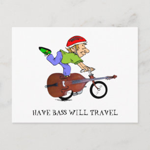 BASS BIKE-POSTCARD POSTCARD