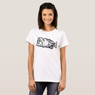 BASS & BONES HOOK White T-Shirt