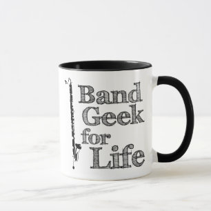 Bass Clarinet Band Geek Mug
