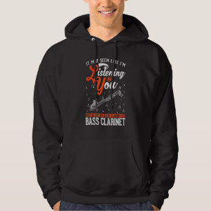Bass Clarinet Bass Clarinetist Hoodie
