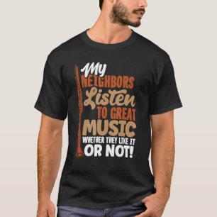 Bass Clarinet Clarinetist Clarinet Player Quote T-Shirt