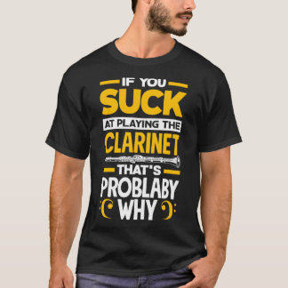 Bass Clarinet Clarinetist Clarinet Player T-Shirt