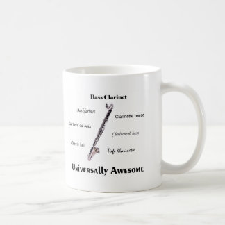 Bass Clarinet Coffee Mug