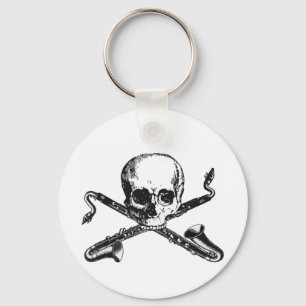 Bass Clarinet Pirate Key Ring