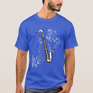 Bass Clarinet Player Orchestra Band Bass Clarinet  T-Shirt