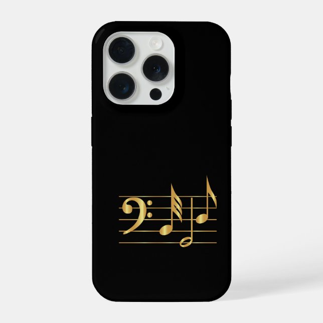 Bass clef iPhone case (Back)