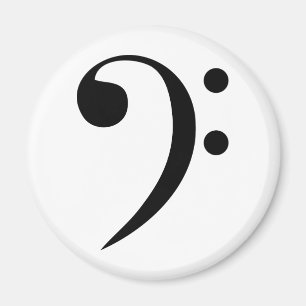 Bass Clef Magnet