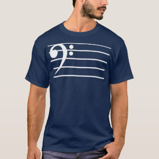Bass clef note T-Shirt