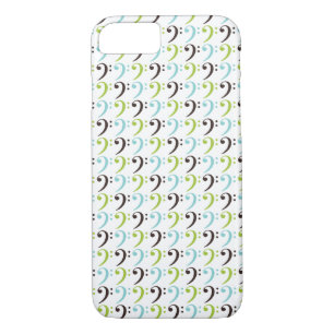 Bass Clef Pattern iPhone 8/7 Case