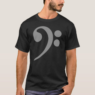 bass cleff funny T-Shirt