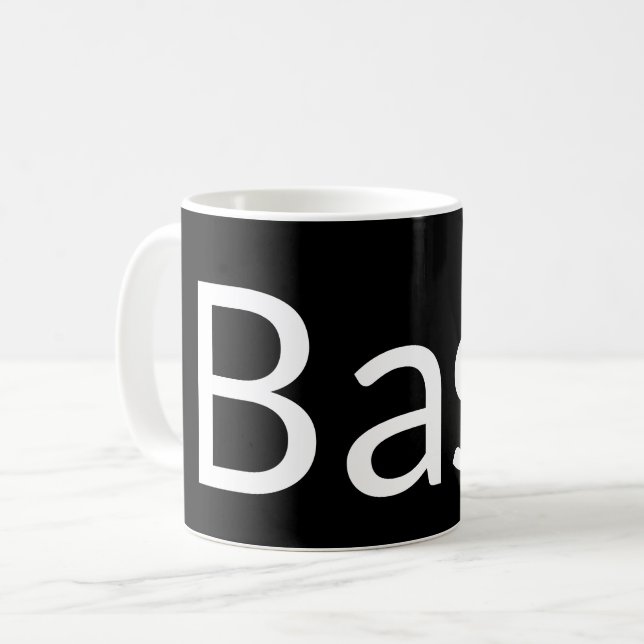 Bass Coffee Mug (Front Left)