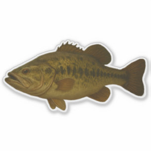 Bass Cut-out Sticker