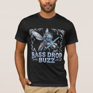 Bass Drop Buzz Cyber Insect T-Shirt