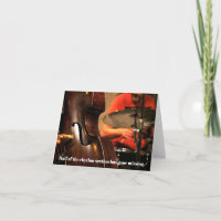 Bass & Drums Rhythm Section Musician Get Well