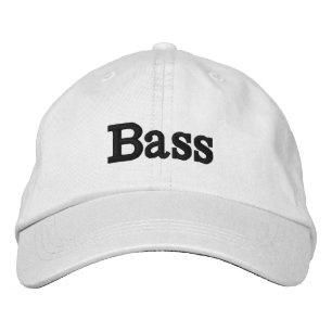 Bass Embroidered Hat