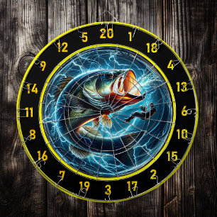 Bass Enthusiast's Perfect Dart Board Fusion