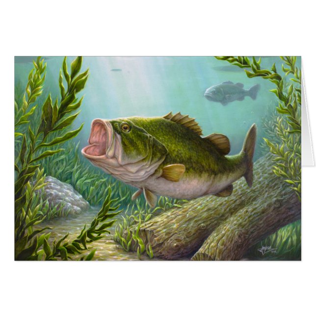 Bass Fish (Front Horizontal)