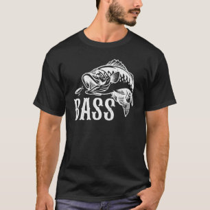 Bass Fish Fishkeeping Aquarist Aquarium Graphic T-Shirt
