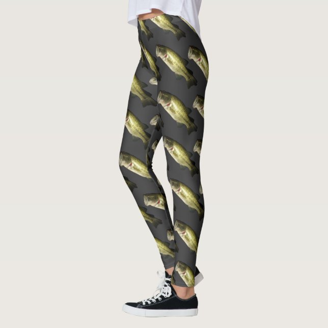 Bass Fish Leggings (Left)