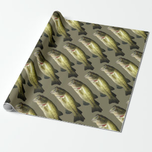 Bass Fish Men's Wrapping Paper