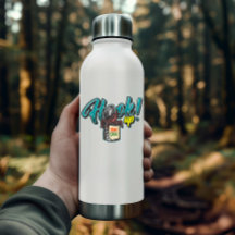 Bass Fish Worm Bait Hook Up | Die-Cut Sticker