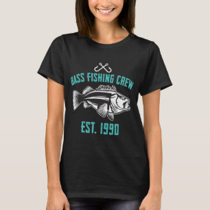 Bass Fishing Crew 1990 T-Shirt