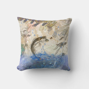 Bass Fishing Cushion