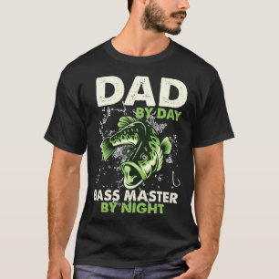 Bass Fishing Dad Fisherman Angler Fishery Bass Fis T-Shirt