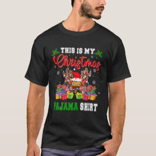 Bass Fishing Merry Fishmas And Happy New Year Chri T-Shirt