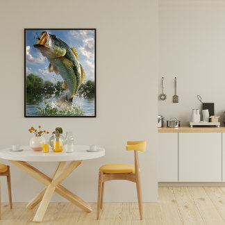 Bass Fishing  Poster