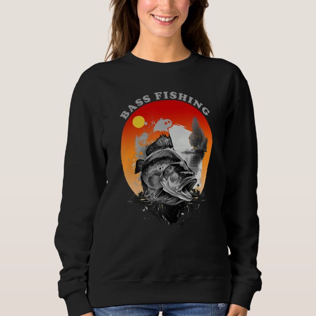 Bass Fishing Sweatshirt (Front)