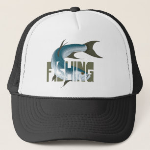 Bass Fishing Trucker Hat
