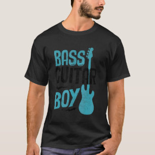 Bass Guitar  Bassist Boys And Men Bass Player 6 T-Shirt