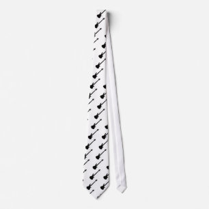 bass guitar bassist tie