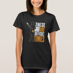 Bass Guitar  Bassist Women And Men Bass Player 3 T-Shirt