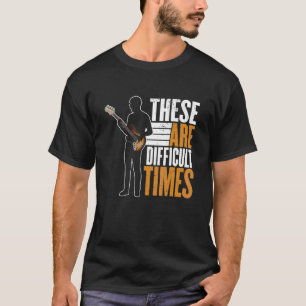 Bass Guitar Bassist Women And Men Bass Player 3 T-Shirt