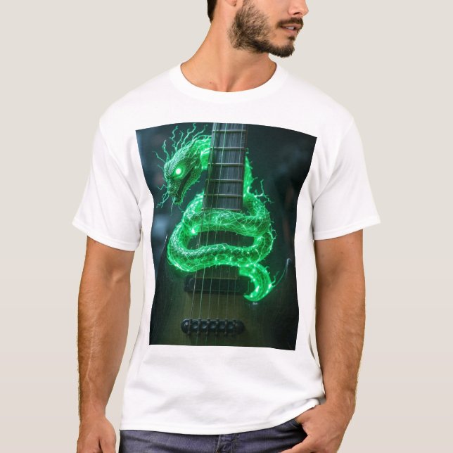 Bass Guitar Beast T-Shirt (Front)