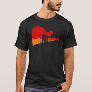 Bass Guitar Fret Bass Player Guitarist Bassist Mus T-Shirt