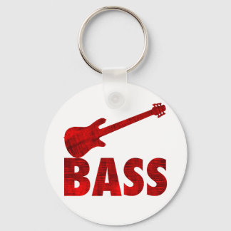 Bass Guitar Key Ring